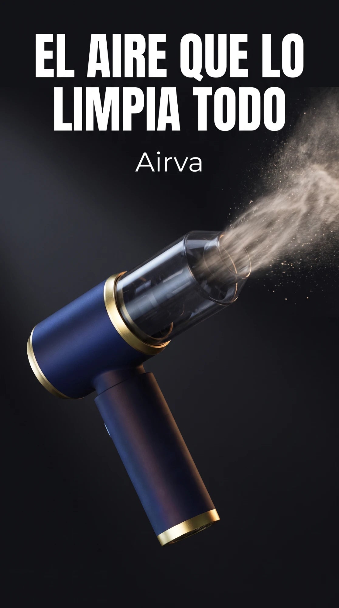 Anuncio QEVUNIA AIRVA: el aire que lo limpia todo