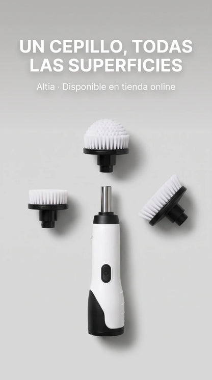 Anuncio QEVUNIA ALTIA: un cepillo, todas las superficies